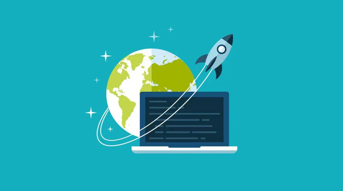Imagen de velocidad de carga del diseño web
