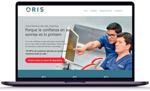 oriscr.com: páginas web con WordPress